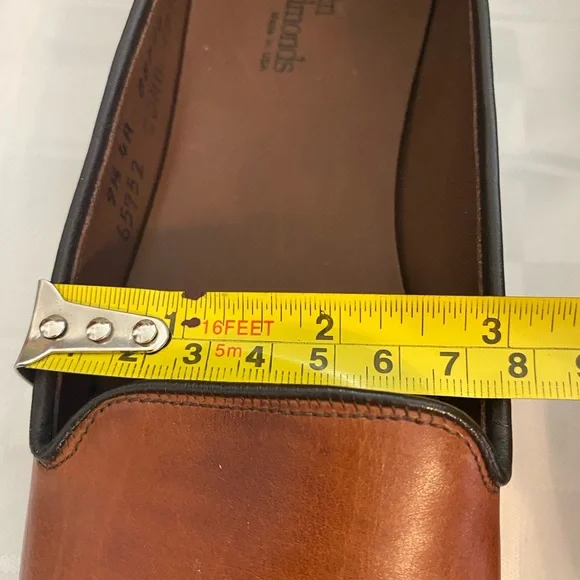 Allen Edmonds Women’s Brown Leather Loafers,Slip On,Size 9 1/2 4A (AAAA) Narrow - Picture 11 of 16